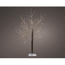 Led дърво 100см Snowy Branch кафяво